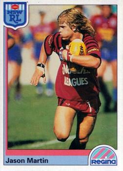 1992 Regina NSW Rugby League #62 Jason Martin Front